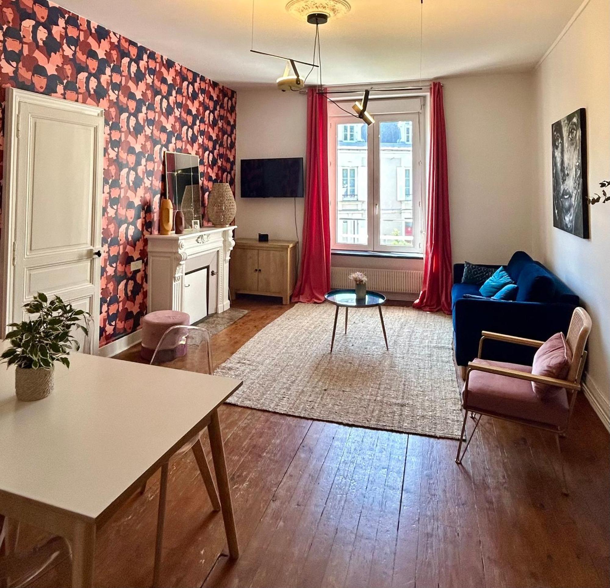 Le Botanica Bel Appartement Situe A 5 Min De La Gare D'Angers Eksteriør billede